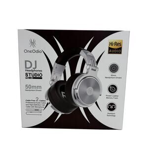 OneOdio Studio Pro-40 DJ Wired Bass Headphones 50mm Driver Hi-Res Audio NEW